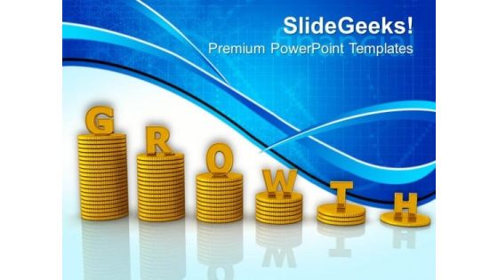 Financial Growth Business PowerPoint Templates And PowerPoint Themes 0912