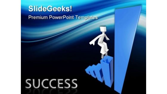 Financial Growth Success PowerPoint Themes And PowerPoint Slides 0411