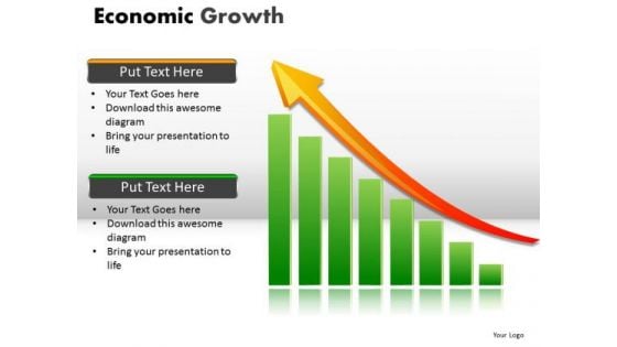 Financial Growth Targets PowerPoint Templates And Economic Targets Ppt