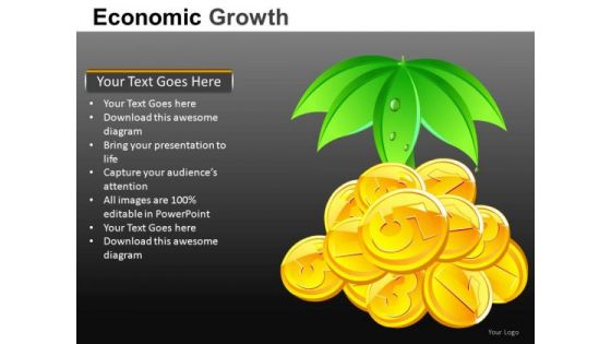 Financial Investment Growth PowerPoint Templates