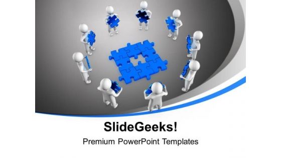 Find A Solution Business PowerPoint Templates Ppt Background For Slides 1112