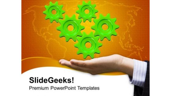 Find And Capture Right Gears For Business PowerPoint Templates Ppt Backgrounds For Slides 0713