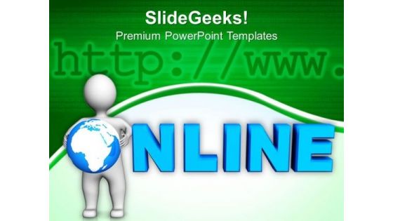 Find Business Opportunity Online PowerPoint Templates Ppt Backgrounds For Slides 0613