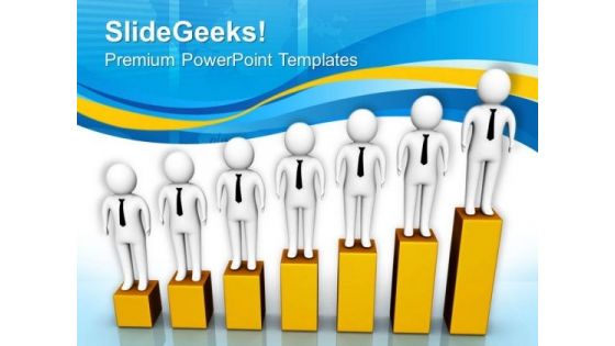 Find Gradual Growth For Business PowerPoint Templates Ppt Backgrounds For Slides 0813