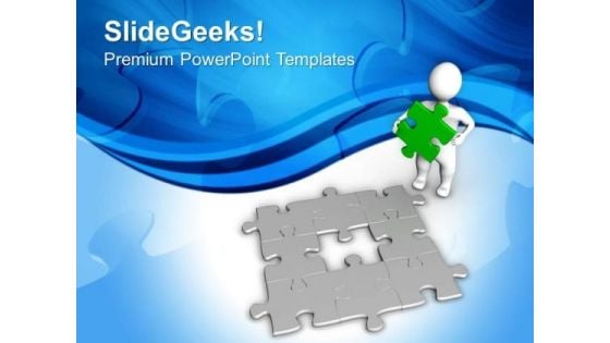 Find Out Right Solution For Problem PowerPoint Templates Ppt Backgrounds For Slides 0513