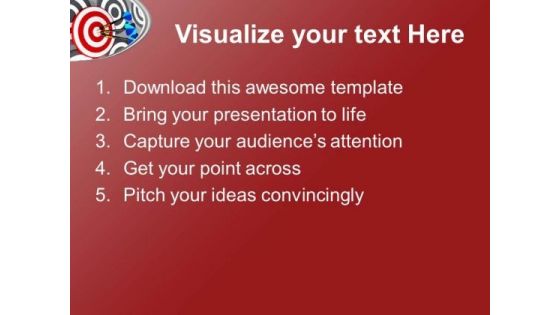 Find Out The Exact Target For Business PowerPoint Templates Ppt Backgrounds For Slides 0513