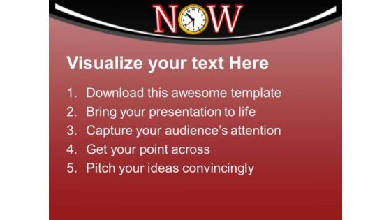 Find Out The Right Time Now PowerPoint Templates Ppt Backgrounds For Slides 0513