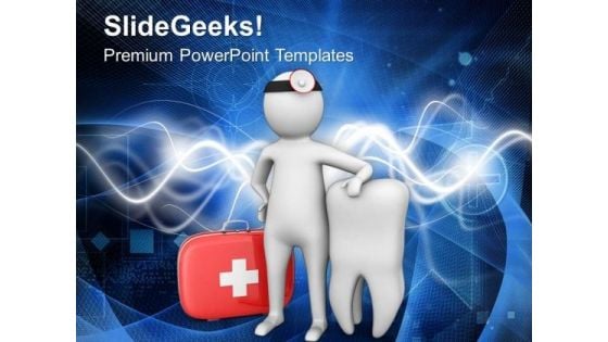 Find Right Dentist For Tooth Problem PowerPoint Templates Ppt Backgrounds For Slides 0713