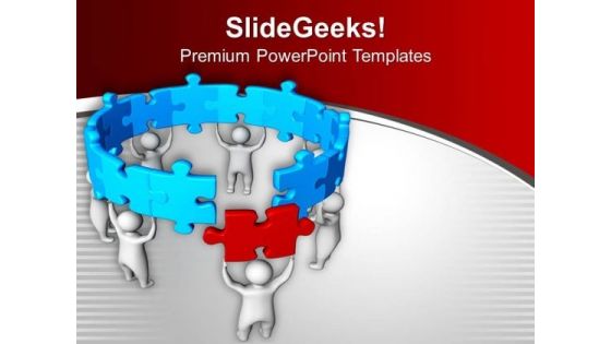 Find Right Puzzle Solution Business PowerPoint Templates Ppt Backgrounds For Slides 0413