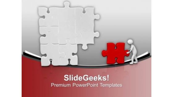 Find Right Solution To Fix Problem PowerPoint Templates Ppt Backgrounds For Slides 0713