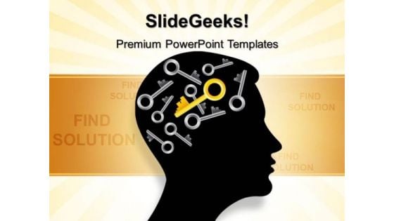 Find Solution Business PowerPoint Templates And PowerPoint Themes 0412 Find Solution Business PowerPoint Templates And PowerPoint Themes 0412