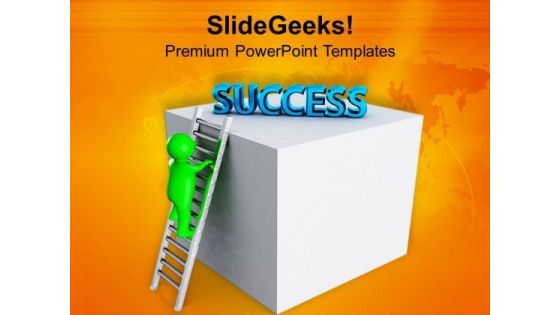 Find Success With Hardwork PowerPoint Templates Ppt Backgrounds For Slides 0713