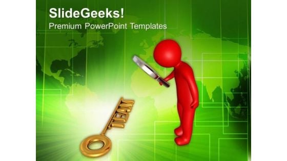 Find The Gloden Key Called Team For Success PowerPoint Templates Ppt Backgrounds For Slides 0713 Find The Gloden Key Called Team For Success PowerPoint Templates Ppt Backgrounds For Slides 0713