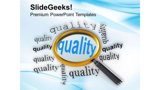 Find The Quality In Market PowerPoint Templates Ppt Backgrounds For Slides 0513