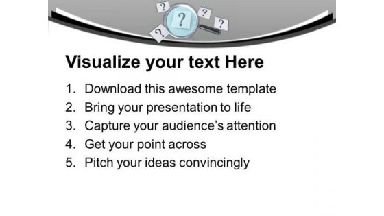 Find The Right Cause Of Problem PowerPoint Templates Ppt Backgrounds For Slides 0613