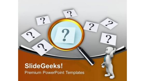 Find The Right Cause PowerPoint Templates Ppt Backgrounds For Slides 0413