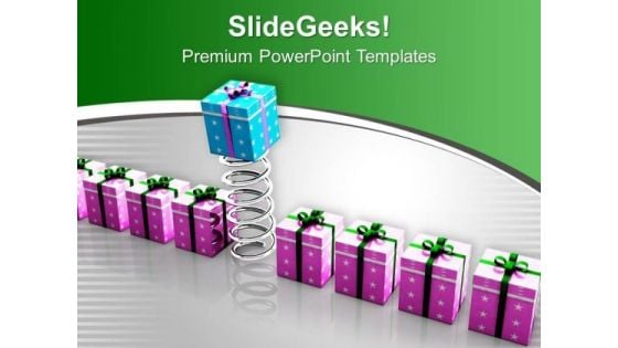 Find The Right Gifts For Gifting PowerPoint Templates Ppt Backgrounds For Slides 0613