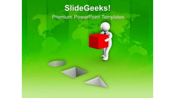 Find The Right Piece Of Solution PowerPoint Templates Ppt Backgrounds For Slides 0713 Find The Right Piece Of Solution PowerPoint Templates Ppt Backgrounds For Slides 0713