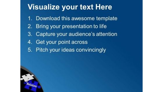 Find The Right Solution PowerPoint Templates Ppt Backgrounds For Slides 0613