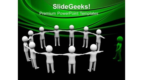 Find The Right Solution To Complete Circle PowerPoint Templates Ppt Backgrounds For Slides 0413