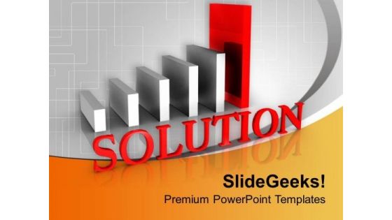 Find The Solution For Result Analysis PowerPoint Templates Ppt Backgrounds For Slides 0613