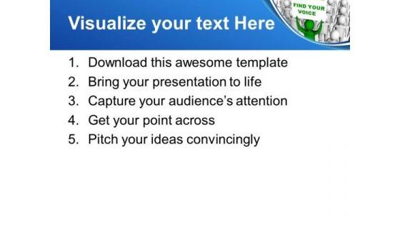Find Your Voice Who Can Fight PowerPoint Templates Ppt Backgrounds For Slides 0613