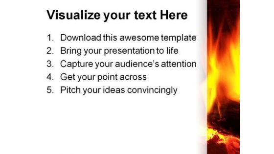 Fire Abstract PowerPoint Themes And PowerPoint Slides 0411