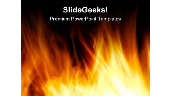 Fire Abstract Religion PowerPoint Templates And PowerPoint Backgrounds 0411