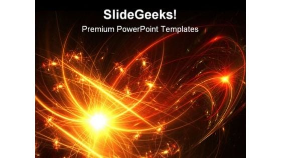 Fireworks Abstract Background PowerPoint Templates And PowerPoint Backgrounds 0511