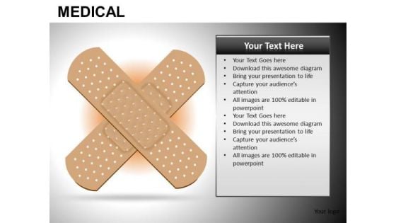First Aid PowerPoint Templates Band Aid Ppt Slides