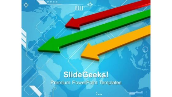 First Arrow Competition Rend PowerPoint Templates And PowerPoint Themes 1012 First Arrow Competition Rend PowerPoint Templates And PowerPoint Themes 1012