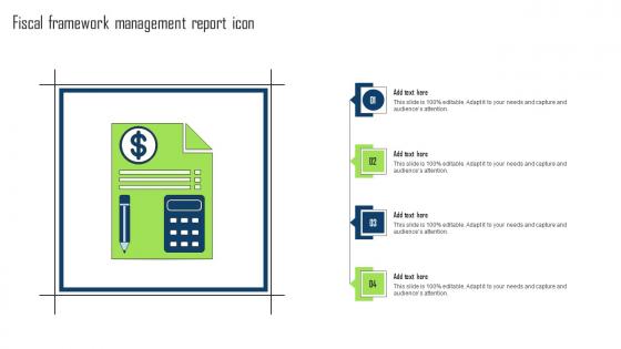 Fiscal Framework Management Report Icon Download Pdf