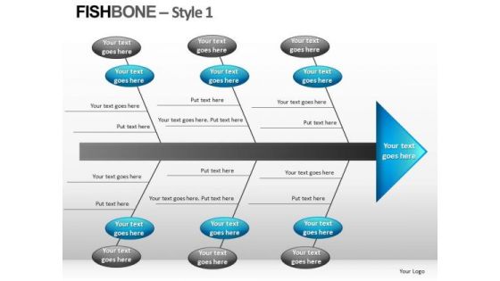 Fishbone Style 1 Ppt 10