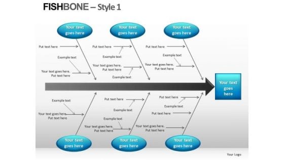 Fishbone Style 1 Ppt 9