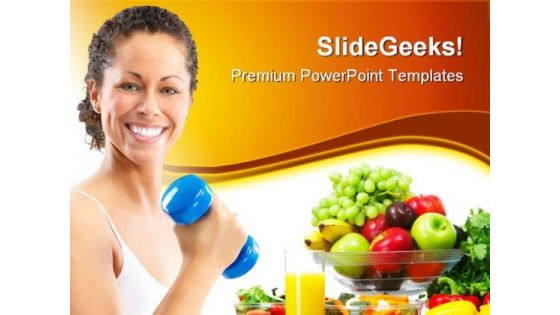 Fittness Concept Health PowerPoint Templates And PowerPoint Backgrounds 0611