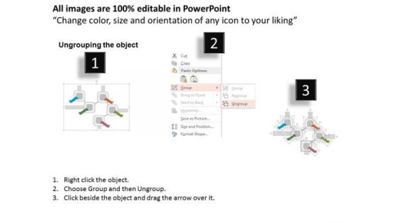 Five Labels To Chart A Process PowerPoint Templates