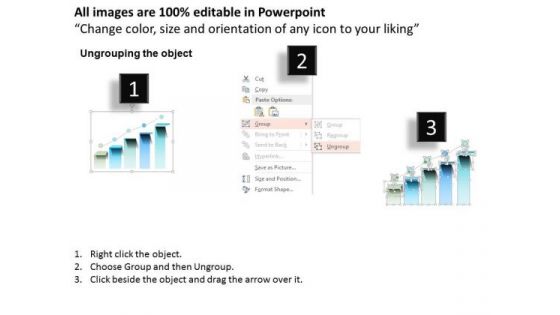 Five Staged Colorful Tags With Multiple Icons PowerPoint Template