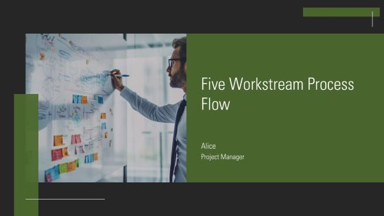 Five Workstream Process Flow PPT Sample AT