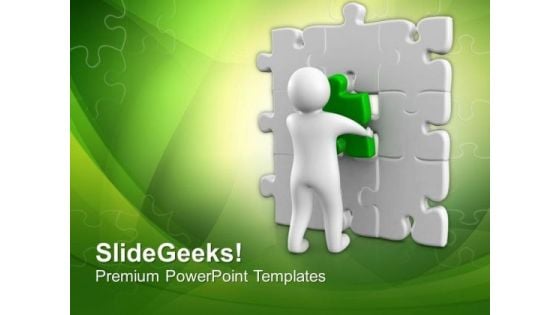 Fix All Problem With One Solution PowerPoint Templates Ppt Backgrounds For Slides 0713 Fix All Problem With One Solution PowerPoint Templates Ppt Backgrounds For Slides 0713