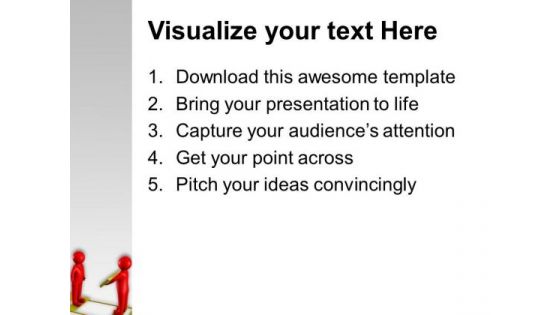 Fix Problem With Mutual Help PowerPoint Templates Ppt Backgrounds For Slides 0713