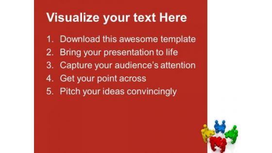 Fix Problem With Team Support PowerPoint Templates Ppt Backgrounds For Slides 0613