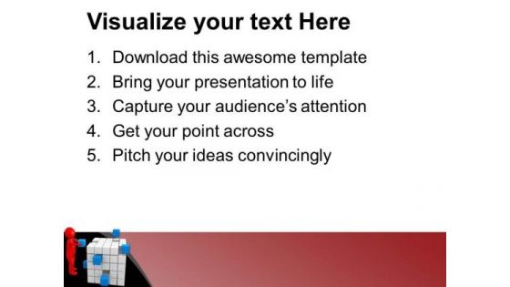 Fix The Problem Of Business PowerPoint Templates Ppt Backgrounds For Slides 0613