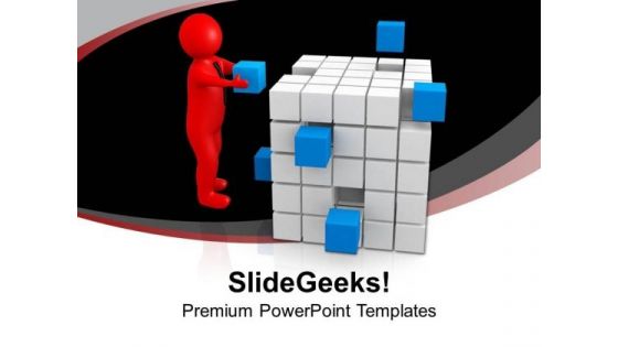 Fix The Problem Of Business PowerPoint Templates Ppt Backgrounds For Slides 0613