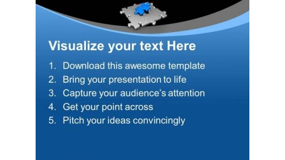 Fix The Problem With Right Solution PowerPoint Templates Ppt Backgrounds For Slides 0413