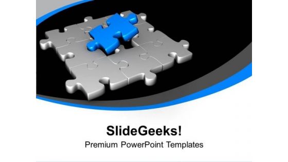 Fix The Problem With Right Solution PowerPoint Templates Ppt Backgrounds For Slides 0413