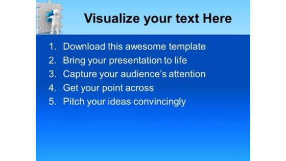 Fix The Problem With Suitable Solution PowerPoint Templates Ppt Backgrounds For Slides 0613