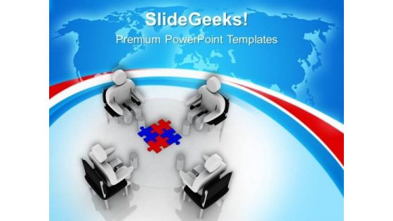 Fix The Problems In Business Meetings PowerPoint Templates Ppt Backgrounds For Slides 0613