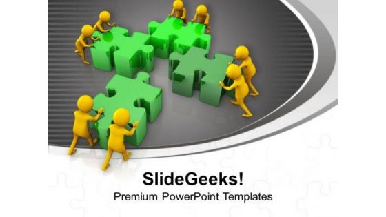 Fixing Of Problem Is A Team Work PowerPoint Templates Ppt Backgrounds For Slides 0713 Fixing Of Problem Is A Team Work PowerPoint Templates Ppt Backgrounds For Slides 0713