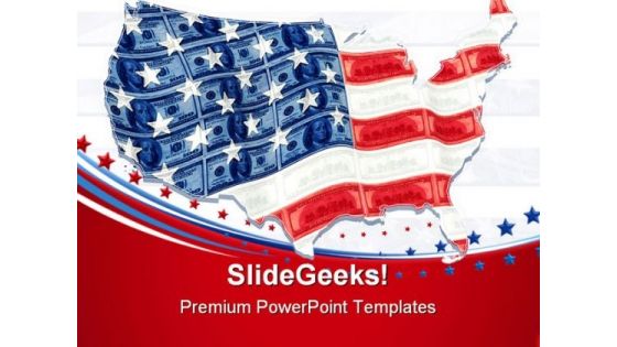 Flagcash Americana PowerPoint Templates And PowerPoint Backgrounds 0711