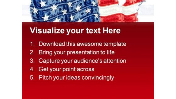 Flagcash Americana PowerPoint Themes And PowerPoint Slides 0711